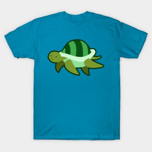 Cute Green Turtle T-Shirt